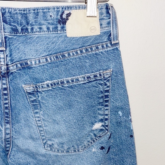 Adriano GOLDSCHMIED The Ex-Boyfriend Slim Jeans Mid-Rise Embroidered Size 25 - Picture 5 of 8